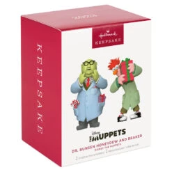 Hallmark Disney The Muppets Dr. Bunsen Honeydew And Beaker Ornaments, Set Of 2 -Cozy Home Accents Deals Store Muppets Dr. Bunsen and Beaker Keepsake Ornaments 2999QXD6759 05