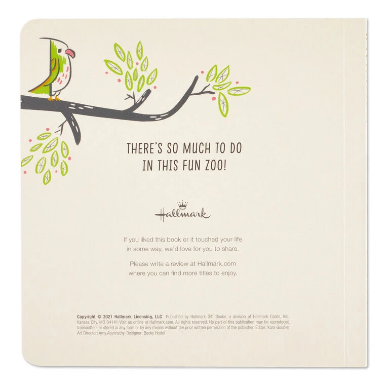 Hallmark My Zoo Board Book 2 Hallmark My Zoo Board Book - Image 2