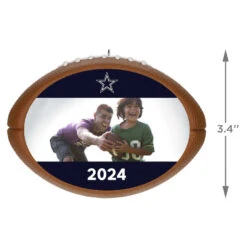 Hallmark NFL Football Dallas Cowboys Text And Photo Personalized Ornament -Cozy Home Accents Deals Store NFL Football Dallas Cowboys Text and Photo Personalized Ornament 2499QHE1985B14 03
