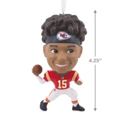 NFL Kansas City Chiefs Patrick Mahomes II Bouncing Buddy Hallmark Ornament 7 NFL Kansas City Chiefs Patrick Mahomes II Bouncing Buddy Hallmark Ornament -Cozy Home Accents Deals Store NFL Kansas City Chiefs Patrick Mahomes II Bouncing Buddy Christmas Ornament 1OSL1562 03