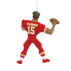 NFL Kansas City Chiefs Patrick Mahomes II Hallmark Ornament -Cozy Home Accents Deals Store NFL Kansas City Chiefs Patrick Mahomes II Christmas Ornament 1OSL1547 05