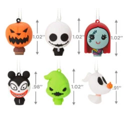 Mini Disney Tim Burton's The Nightmare Before Christmas Shatterproof Hallmark Ornaments, Set Of 6 -Cozy Home Accents Deals Store Nightmare Before Christmas Christmas Ornaments 3HCM2372 03