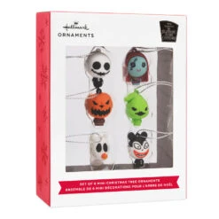 Mini Disney Tim Burton's The Nightmare Before Christmas Shatterproof Hallmark Ornaments, Set Of 6 -Cozy Home Accents Deals Store Nightmare Before Christmas Christmas Ornaments 3HCM2372 04