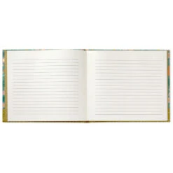 Hallmark Mod Floral Pattern Guest Book -Cozy Home Accents Deals Store Nostalgic Flower Pattern Guest Book 1EDY3148 03