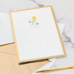 Hallmark Peanuts® Gang Celebrating You 3D Pop-Up Birthday Card -Cozy Home Accents Deals Store Peanuts Gang Snoopy 3D PopUp Birthday Card 1499LAD2739 07