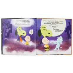 Hallmark Peanuts® The Nightmare Of Franken-Snoopy Book -Cozy Home Accents Deals Store Peanuts Snoopy FrankenSnoopy Book With PopUp Ending 1HGN1524 04