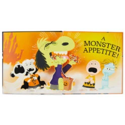 Hallmark Peanuts® The Nightmare Of Franken-Snoopy Book -Cozy Home Accents Deals Store Peanuts Snoopy FrankenSnoopy Book With PopUp Ending 1HGN1524 05