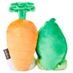 Hallmark Better Together Peas And Carrot Magnetic Plush, 4.5" -Cozy Home Accents Deals Store Peas and Carrot Magnetic Plush 1KET2011 03