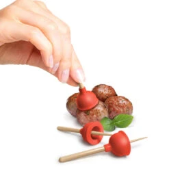 Fred Party Poopers Picks, Set Of 12 -Cozy Home Accents Deals Store Plunger Party Picks 5298863 03