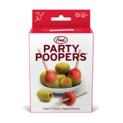 Fred Party Poopers Picks, Set Of 12 -Cozy Home Accents Deals Store Plunger Party Picks 5298863 04