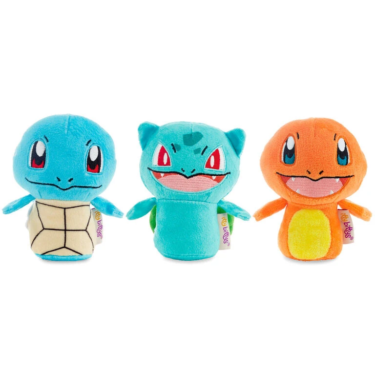 Hallmark Itty Bittys® Pokémon Plush Collector Set Of 3 1 Hallmark Itty Bittys® Pokémon Plush Collector Set Of 3