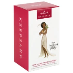 Hallmark Disney The Princess And The Frog Tiana And Prince Naveen Ornament 9 Hallmark Disney The Princess And The Frog Tiana And Prince Naveen Ornament -Cozy Home Accents Deals Store Princess Tiana and the Frog Keepsake Ornament 1999QXD6687 04