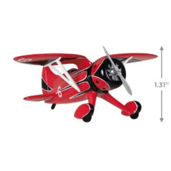 Hallmark Sky's The Limit Bulldog Racer Ornament -Cozy Home Accents Deals Store Red Black White Airplane Keepsake Ornament 1999QXR8169 03