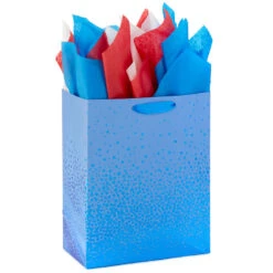 Hallmark Red/White/Blue 3-Pack Bulk Tissue Paper, 120 Sheets -Cozy Home Accents Deals Store RedWhiteBlue 3Pack Bulk Tissue Paper 5TIS1140 05