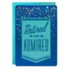 Hallmark 16" Retired And Admired Jumbo Retirement Card With Banner