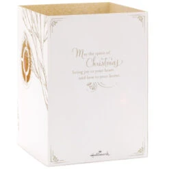 Hallmark Spirit Of Christmas Musical 3D Pop-Up Christmas Card With Light -Cozy Home Accents Deals Store Santa Shadow Box 3D PopUp Music Light Christmas Card 1099XOD4034 03