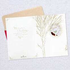 Hallmark Spirit Of Christmas Musical 3D Pop-Up Christmas Card With Light -Cozy Home Accents Deals Store Santa Shadow Box 3D PopUp Music Light Christmas Card 1099XOD4034 05