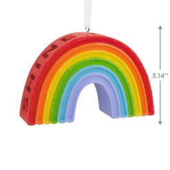 Signature Rainbow Hallmark Ornament 6 Signature Rainbow Hallmark Ornament -Cozy Home Accents Deals Store Signature Rainbow Christmas Ornament 1HDL2177 03