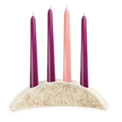 Small Nativity Advent Candle Holder 5 Small Nativity Advent Candle Holder -Cozy Home Accents Deals Store Small Advent Candle Holder 2020220505 03