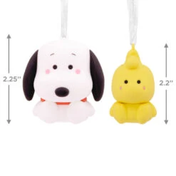Better Together Snoopy And Woodstock Magnetic Hallmark Ornaments, Set Of 2 6 Better Together Snoopy And Woodstock Magnetic Hallmark Ornaments, Set Of 2 -Cozy Home Accents Deals Store Snoopy and Woodstock Christmas Ornaments 3HCM2133 03