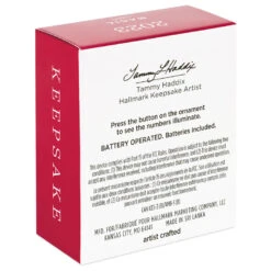 Hallmark Mini A Snowy 2023 Ornament With Light, 1.25" -Cozy Home Accents Deals Store Snowman 2023 Keepsake Ornament 1299QXM9209 05