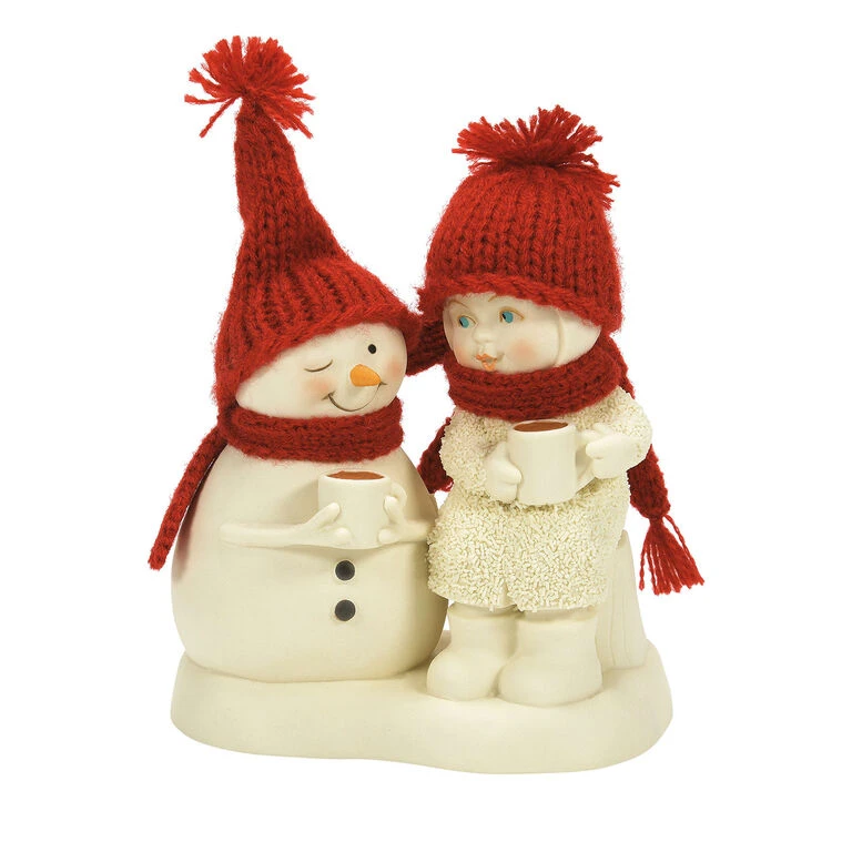 Enesco Snowbabies Hug In A Mug Figurine, 4.72" 1 Enesco Snowbabies Hug In A Mug Figurine, 4.72"
