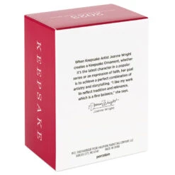 Hallmark Snowtop Lodge Terran S. Gardner Porcelain Ornament -Cozy Home Accents Deals Store Snowman with Flower Pot Keepsake Ornament 2299QXR8119 05