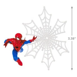 Hallmark Marvel Spider-Man Spidey Spins A Snowflake Ornament -Cozy Home Accents Deals Store Spiderman Snowflake Keepsake Ornament 1999QXI7467 03