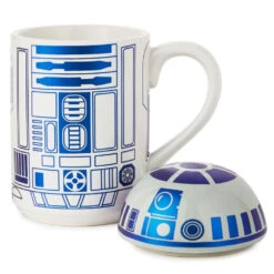 Hallmark Star Wars™ R2-D2™ Mug With Sound, 14 Oz. -Cozy Home Accents Deals Store Star Wars R2D2 Ceramic Mug With Sound Effects Lid 1SHP2166 03