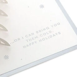 Hallmark Star Wars: The Mandalorian™ Grogu™ Warm Wishes 3D Pop-Up Holiday Card -Cozy Home Accents Deals Store Star Wars The Mandalorian Grogu 3D PopUp Holiday Card 1499XXH9985 03