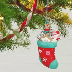 Hallmark Stocking Stuffers Surprise Mystery 2023 Exclusive Ornament 10 Hallmark Stocking Stuffers Surprise Mystery 2023 Exclusive Ornament -Cozy Home Accents Deals Store Stocking With Mouse and Star Cookie Keepsake Ornament 1999QXC5619 03