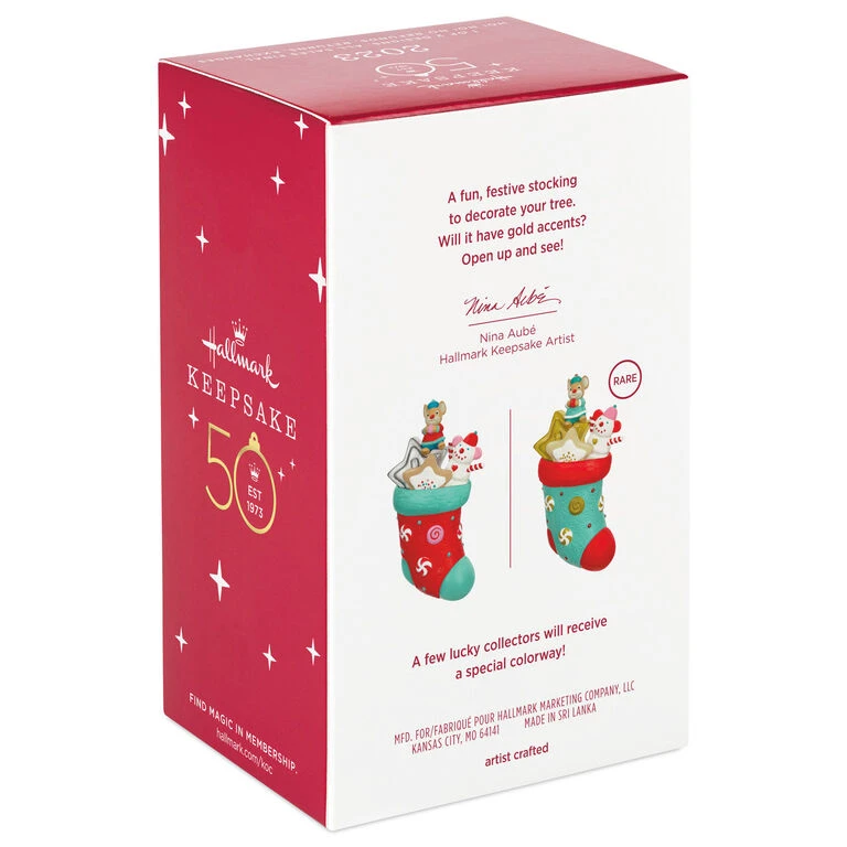 Hallmark Stocking Stuffers Surprise Mystery 2023 Exclusive Ornament 6 Hallmark Stocking Stuffers Surprise Mystery 2023 Exclusive Ornament - Image 6