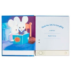 Hallmark Thank You, God, For Everything: A Bedtime Prayer Recordable Storybook -Cozy Home Accents Deals Store Thank You God Bedtime Prayer Recordable Storybook 1KOB1235 03