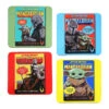 Star Wars: The Mandalorian Comic Book Cover Coasters, Set Of 4