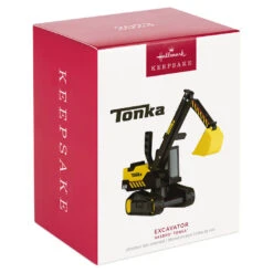Hallmark Hasbro® Tonka® Excavator Ornament -Cozy Home Accents Deals Store Tonka Truck Excavator Keepsake Ornament 1899QXI7339 04