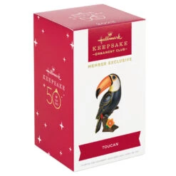 Hallmark Toucan 2023 Exclusive Ornament -Cozy Home Accents Deals Store Toucan Bird Keepsake Ornament 1799QXC5620 04