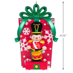 Hallmark Toy Soldier Musical Ornament With Motion 8 Hallmark Toy Soldier Musical Ornament With Motion -Cozy Home Accents Deals Store Toy Soldier With Drum Keepsake Ornament 2999QXT4109 03