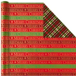 Hallmark Traditional Christmas 4-Pack Reversible Wrapping Paper Rolls, 150 Sq. Ft. -Cozy Home Accents Deals Store Traditional Christmas 4Pack Reversible Wrapping Paper Rolls 150 sq ft root 5JXW1738 JXW1738 1470 3.jpg Source Image