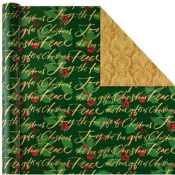 Hallmark Traditional Christmas 4-Pack Reversible Wrapping Paper Rolls, 150 Sq. Ft. -Cozy Home Accents Deals Store Traditional Christmas 4Pack Reversible Wrapping Paper Rolls 150 sq ft root 5JXW1738 JXW1738 1470 5.jpg Source Image
