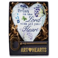 Trust In The Lord Art Heart Sculpture, 4" -Cozy Home Accents Deals Store Trust in the Lord Art Heart Sculpture 4 root 1003480068 1003480068 1470 4.jpg Source Image
