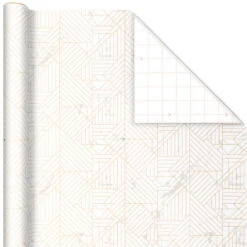 Hallmark Upscale Neutrals 3-Pack Wrapping Paper, 85 Sq. Ft. Total 11 Hallmark Upscale Neutrals 3-Pack Wrapping Paper, 85 Sq. Ft. Total -Cozy Home Accents Deals Store Upscale Neutrals 2 Standard 1 Foil 3Pack Gift Wrap 5EWR6417 04