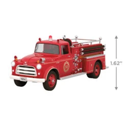 Hallmark Fire Brigade 1956 Dodge Fire Engine 2023 Ornament With Light -Cozy Home Accents Deals Store Vintage Fire Truck Keepsake Ornament 2799QXR8167 03