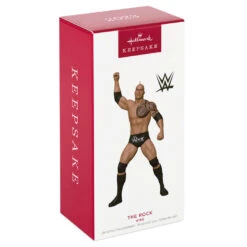 Hallmark WWE The Rock Ornament -Cozy Home Accents Deals Store WWE Dwayne The Rock Johnson Keepsake Ornament 1999QXI7199 04