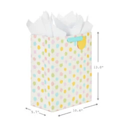 Hallmark 13" Welcome Baby 3-Pack Assorted Gift Bags With Tissue -Cozy Home Accents Deals Store Welcome Baby 3Pack Assorted Large Gift Bags Tissue 5EGB6421 03