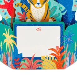 Hallmark Wild Animal Party Boxed Pop-Up Birthday Cards, Pack Of 8 -Cozy Home Accents Deals Store Wild Animal Party PopUp Boxed Birthday Cards 5STZ1174 05