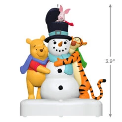 Hallmark Disney Winnie The Pooh A Happy Holiday Hug Musical Ornament -Cozy Home Accents Deals Store Winnie the Pooh Tigger Piglet Keepsake Ornament 2999QXD6737 03