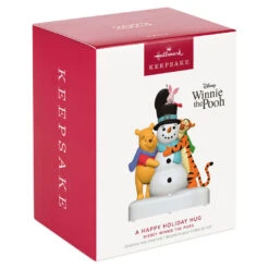 Hallmark Disney Winnie The Pooh A Happy Holiday Hug Musical Ornament -Cozy Home Accents Deals Store Winnie the Pooh Tigger Piglet Keepsake Ornament 2999QXD6737 04
