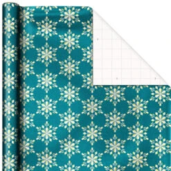 Hallmark Winter Glow 3-Pack Christmas Wrapping Paper Assortment, 80 Sq. Ft. 11 Hallmark Winter Glow 3-Pack Christmas Wrapping Paper Assortment, 80 Sq. Ft. -Cozy Home Accents Deals Store Winter Glow Christmas Wrapping Paper Assortment 5JXW1060 04